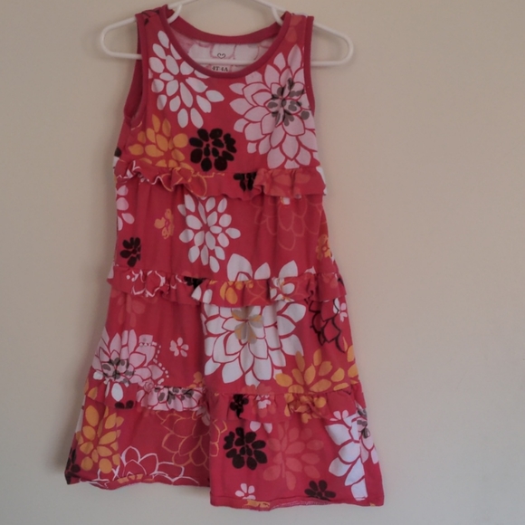 Old Navy Pink Flower Dress - Picture 1 of 4